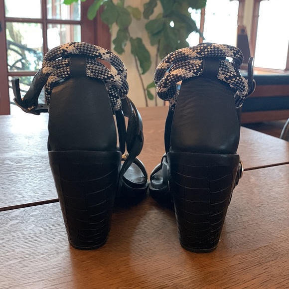 RAG & BONE OPEN TOE GLADIATOR HEELS 🖤 - Picture 7 of 11